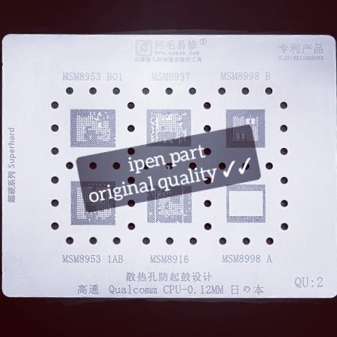 Plat Bga Cetakan Cpu Msm8953 Sdm450 Amaoe Original Ic