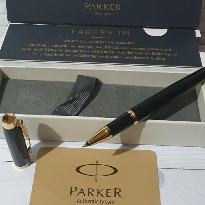 

Parker Im Lq Black Gt Roller Ball (Klip Emas)