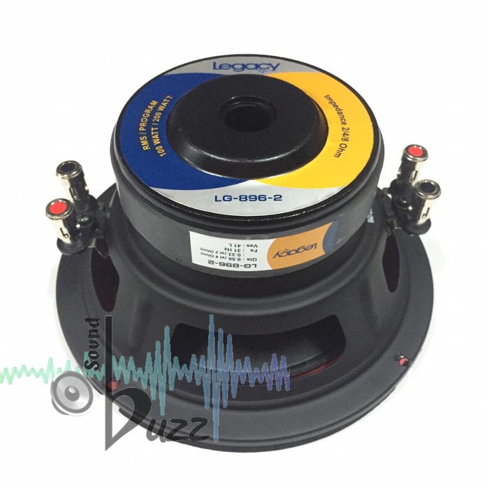 Speaker Subwoofer Legacy 8 inch LG - 896 - 2