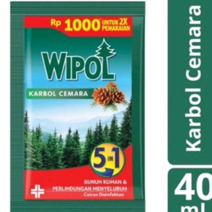 

[KODE PRODUK 7W8CJ6749] wipol / supersol karbol wangi 12 sachet eceran 1000