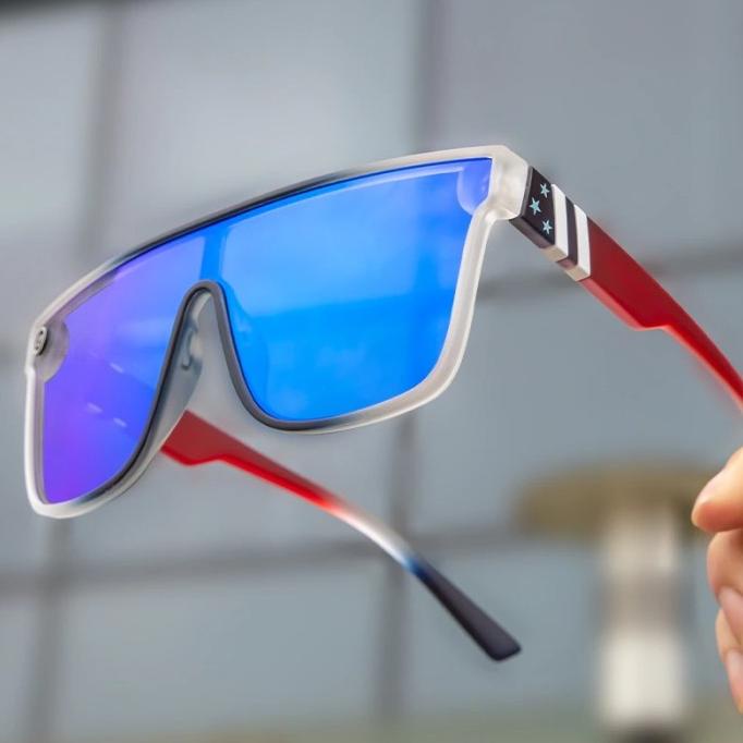 Kacamata Casual Kapvoe Denver Outdoor Cycling Glasses Single Lens