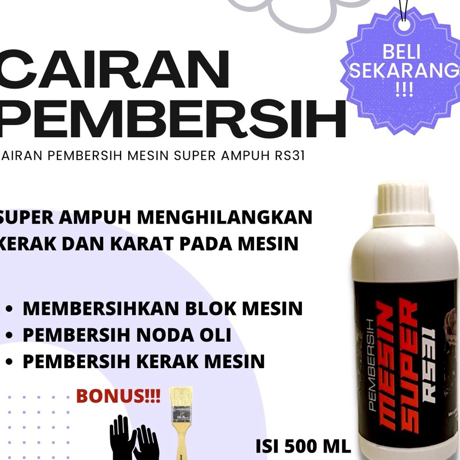 [KODE PRODUK ECA7B4681] Cairan Pembersih Mesin Super Ampuh RS31