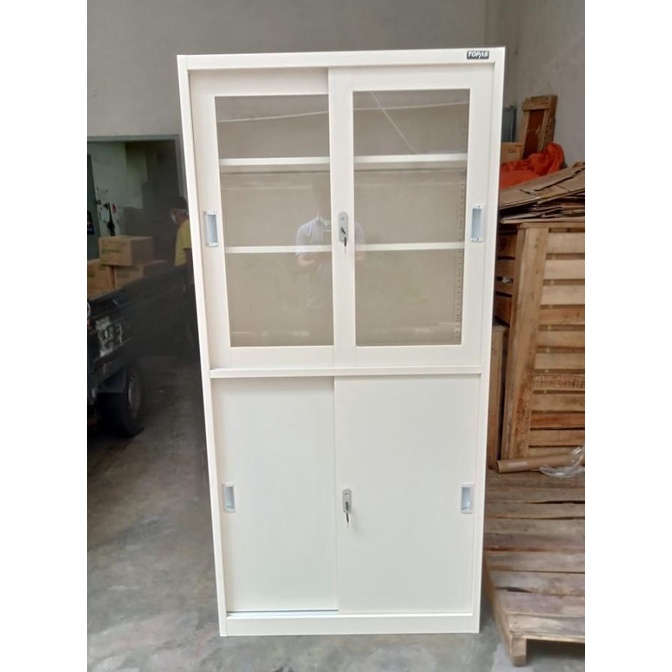 

Lemari Besi Gs-012 Topas - Lemari Sliding - Plate Lebih Tebal