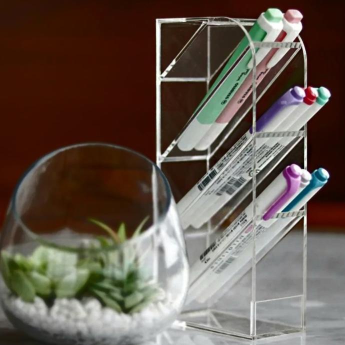 

Pen Holder/Brush Pen/Akrilik Tempat Pulpen/Tempat Spidol