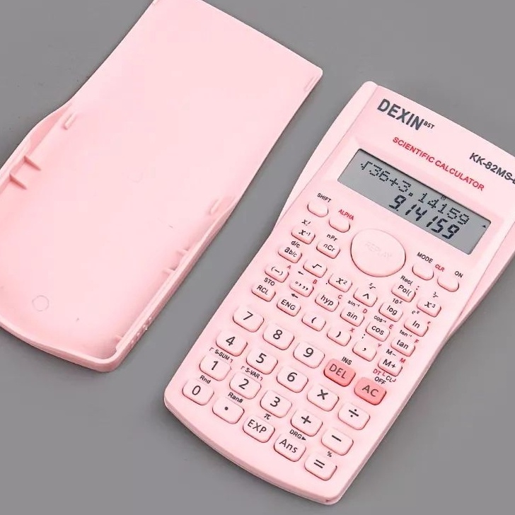 

[KODE PRODUK NB9NR9496] KALKULATOR ILMIAH SCIENTIFIC DEXIN KK-82MS