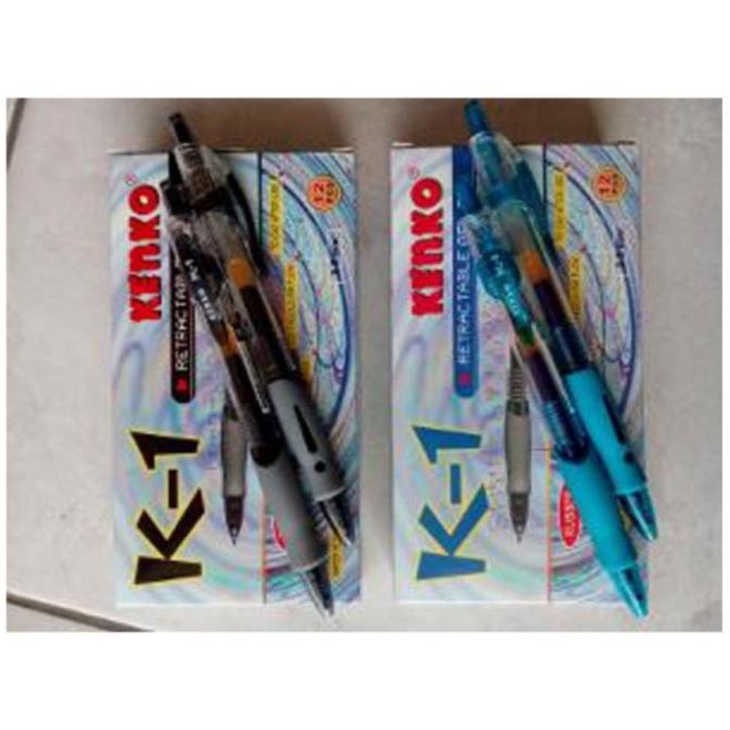 

Pulpen K1 Kenko 0.5 Hitam 1Pak Isi 12Pc
