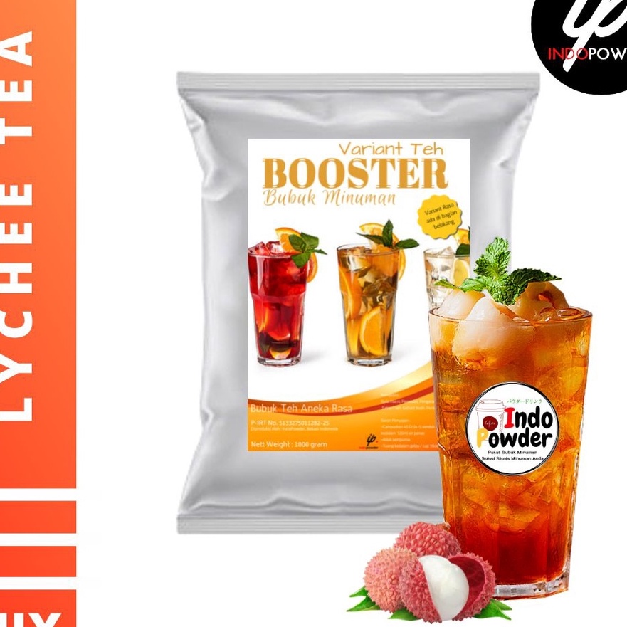 

[ Bisa Cod ] Bubuk LYCHEE TEA Bubuk LECI TEA 1Kg ✔