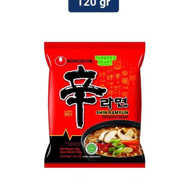 

PALING AMPUH✌️>>> Nongshim Shin Ramyun | Mie Instant Korea Halal 120 gram