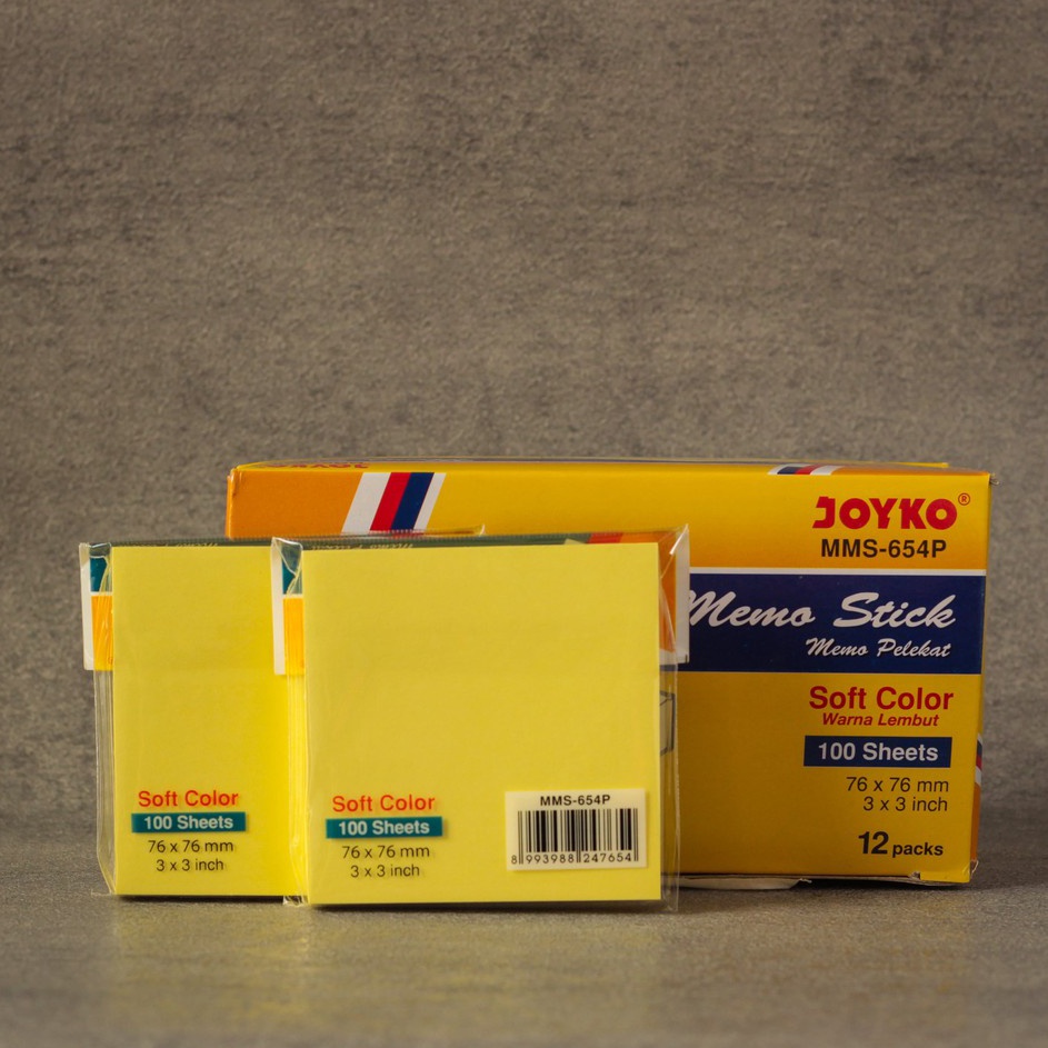 

[KODE PRODUK IJTTP4092] (6 pak)Sticky note Joyko 654 P