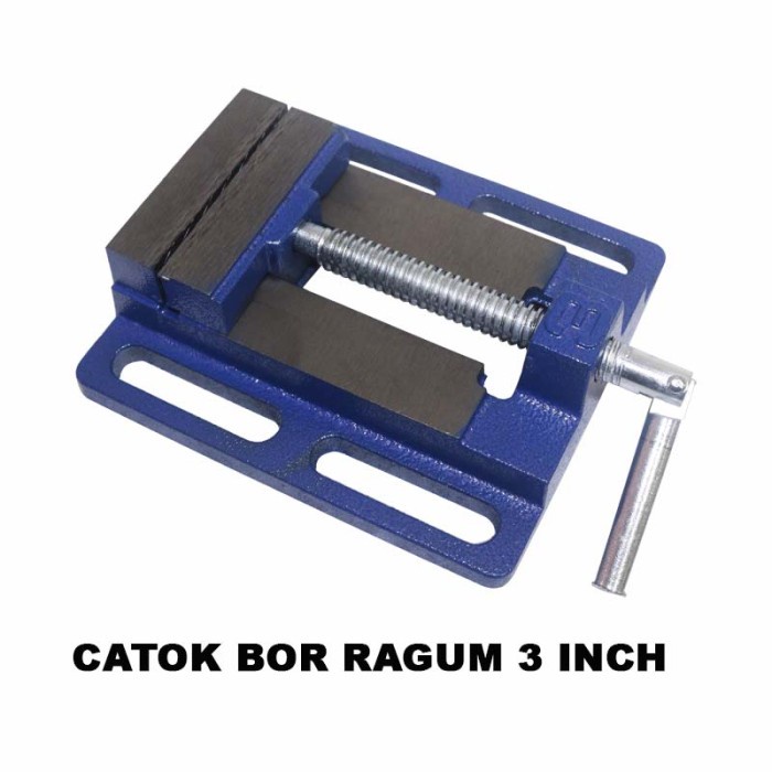 EELIC CBR-3INCH Catok mesin bor ragum meja 3 inch catok bor duduk penj