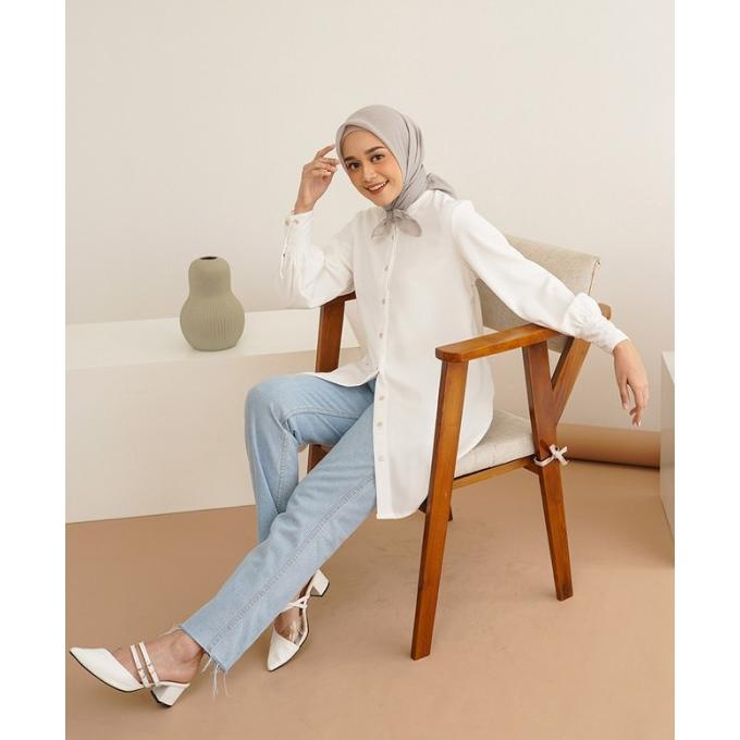 Geulis.id DEWISYA TOP (5 warna) Atasan Blouse