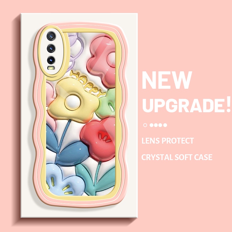 Casing Ponsel untuk VIVO Y20 Y20i Y20s Y12s Y20 2021 Y11s Y12A Y20T Y20S M Y20S D Case pelindung HP 