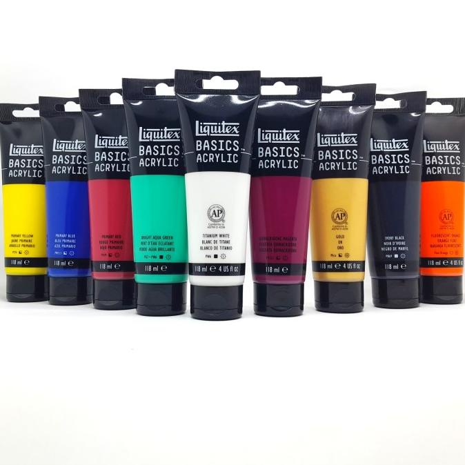 

Liquitex BASICS Acrylic Colour 118 ml Original Made In France