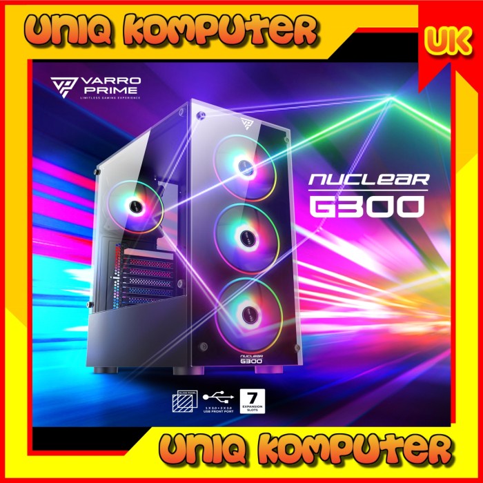 Best Seller Terlaris Case Gaming Varro Nuclear G 300