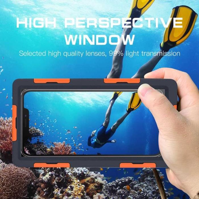 Casing Waterproof Diving Underwater Anti Air Case For Iphone 11/12