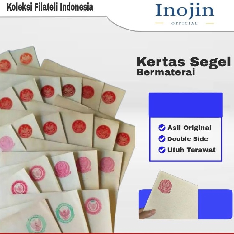

KERTAS SEGEL TAHUN 1989 1990 1992 1993 1994 1995 1996 1997 2000 2002 DOUBLE ORIGINAL BERMATERAI vxl