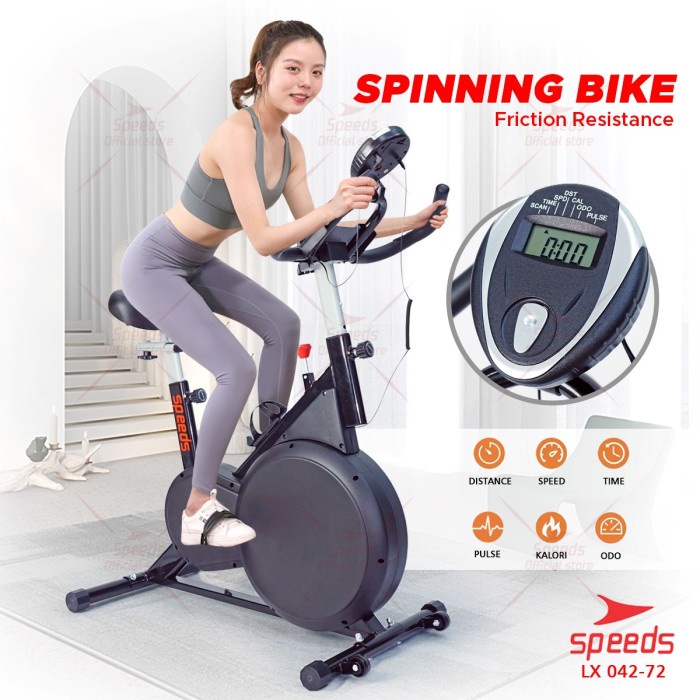 Terlaris Speeds Sport Magnetic Bike Spinning Bike Sepeda Statis Olahraga 042-72