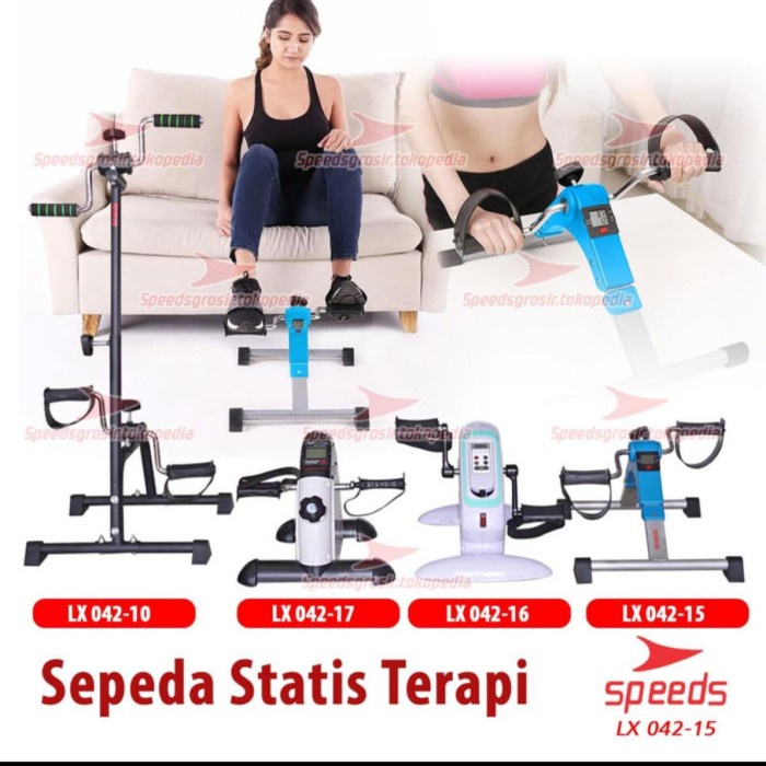 Terlaris Sepeda Statis Terapi Statis Portable Speeds Sepeda Olaharaga 042-15