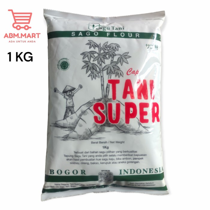 

Terlaris Tepung Sagu Tani Super 1Kg / Tepung Sagu