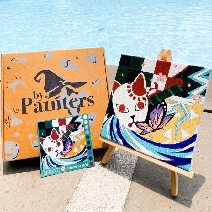 

Paint By Numbers [Demon Slayer] | ByPainters | Painting Kit | 20x20cm
