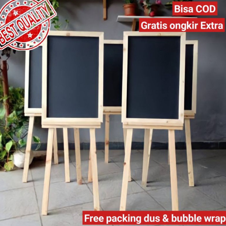 

✾Bayar Di Tempat✦ HYJLS WAH MURAH BANGET ! PAPAN TULIS KAPUR + STANDING 40x60cm, PAPAN TULIS HITAM, PAPAN TULIS HITAM V46 Ready Stok