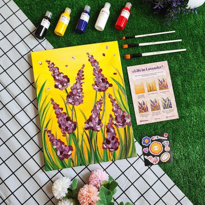 

Painting Set - Lukisan Bunga Lavender