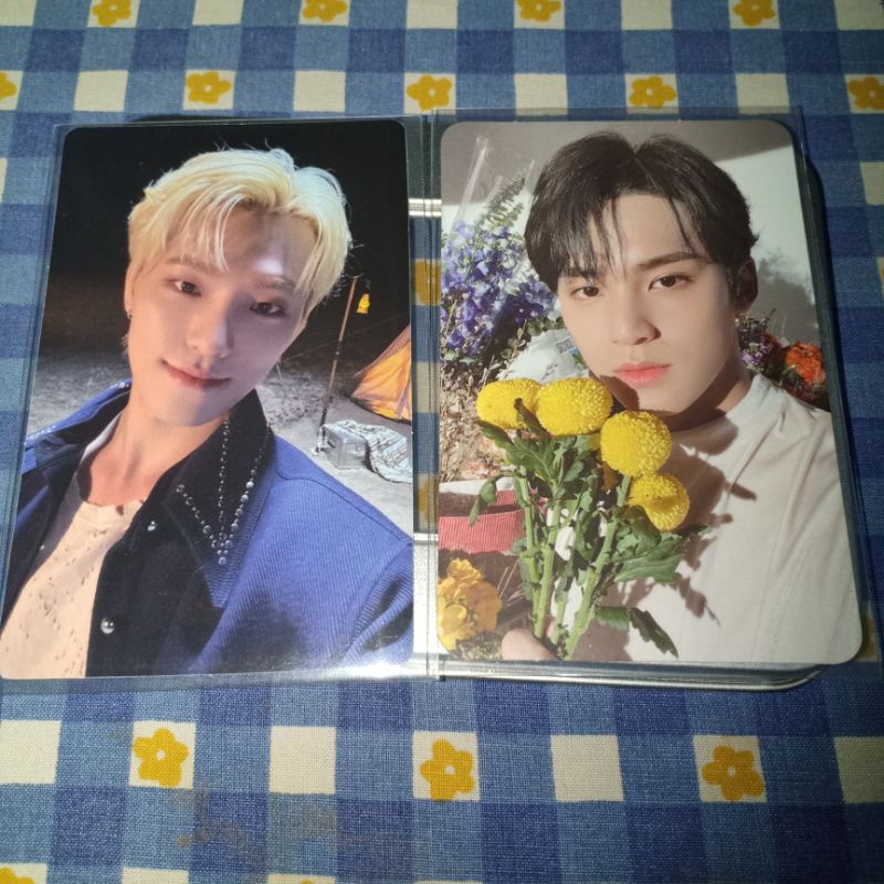 _booked aprilia_Seventeen Mingyu oneside one side bunga your choice dino ld m2u fml