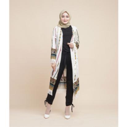 PROMO GILAA Ahlami- Outer Bohemian Cardigan Etnik Kekinian Long Outer Premium Long Outer Bohemian Se