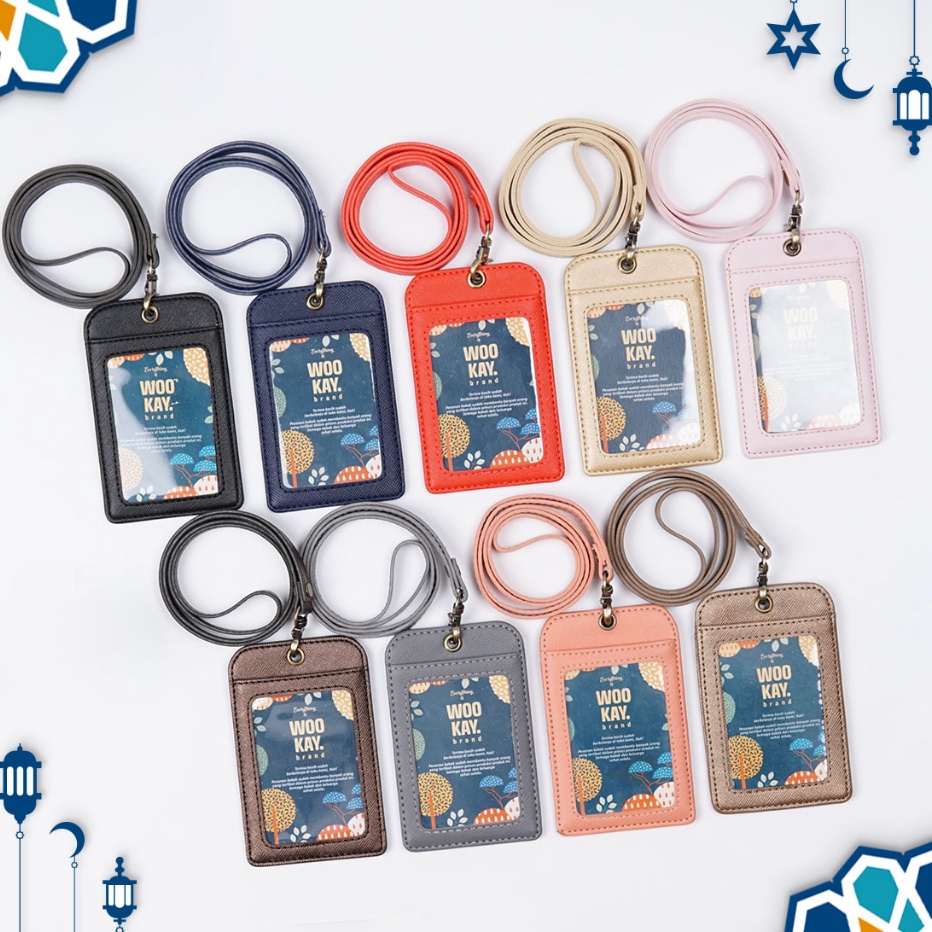 

[KODE PRODUK WLQSH4862] Premium Name Tag Holder/ID Card Holder/Gantungan ID Card Costum Logo & Nama