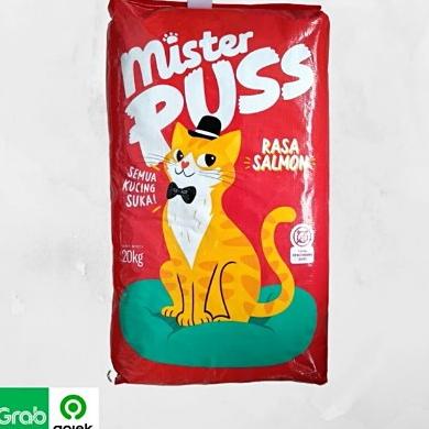 

GOJEK Mister Puss Cat 20kg - Makanan Kucing All Stage Lezato Ori Bolt