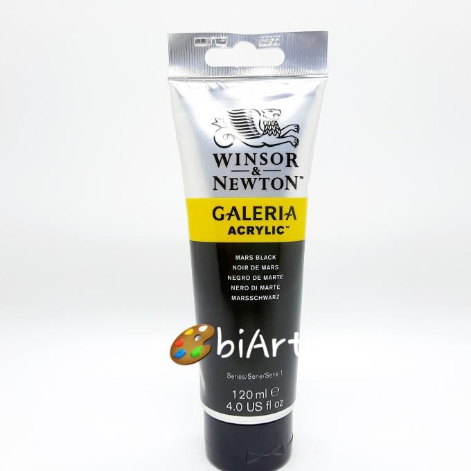 

Cat Akrilik Galeria Acrylic Colour 120 ml Mars Black Winsor & Newton