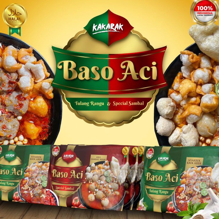 

[KODE PRODUK RSIMK5265] BAKSO ACI/BOCI KAKARAK