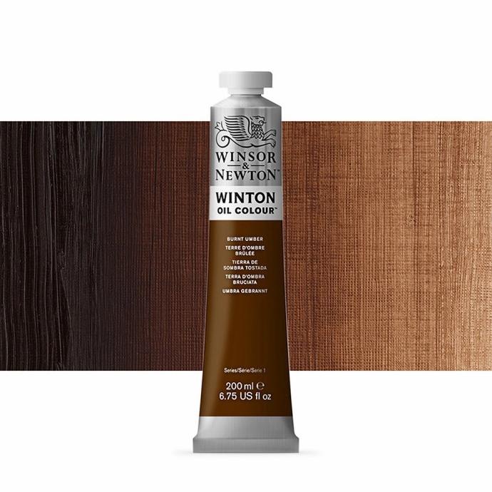 

CAT MINYAK WINTON OIL COLOUR 200 ML BURNT UMBER WINSOR & NEWTON