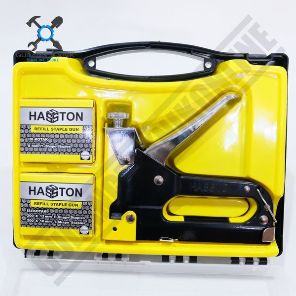 

TERMURAH Staples Set Box 3in1 Hasston Prohex - Stapler Set Hasston