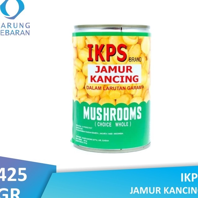 

[KODE PRODUK YHPIA8239] IKPS Jamur Kancing 425 gr