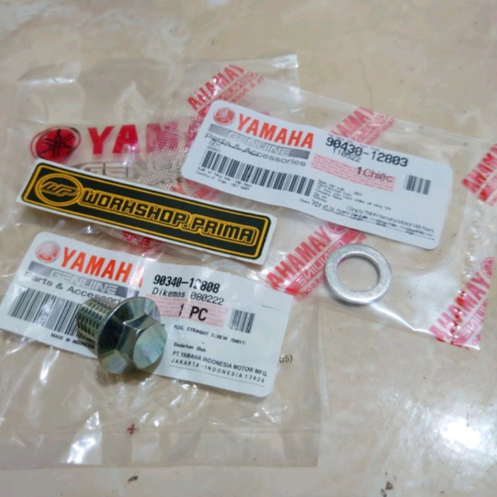 Terlaris Ring Baut Tab Tap Pembungan Oli Mesin Bawah New Aerox N Max Nmax Free