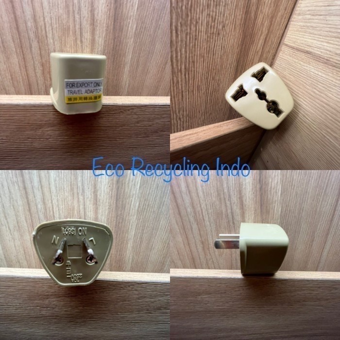 Terlaris Steker Adaptor Colokan Plug Travel Ke Australia