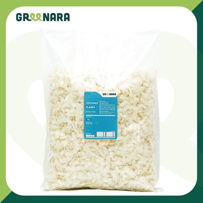 

Terlaris Coconut Flakes Unsweetened 1Kg Kelapa Serut 1000 Gram