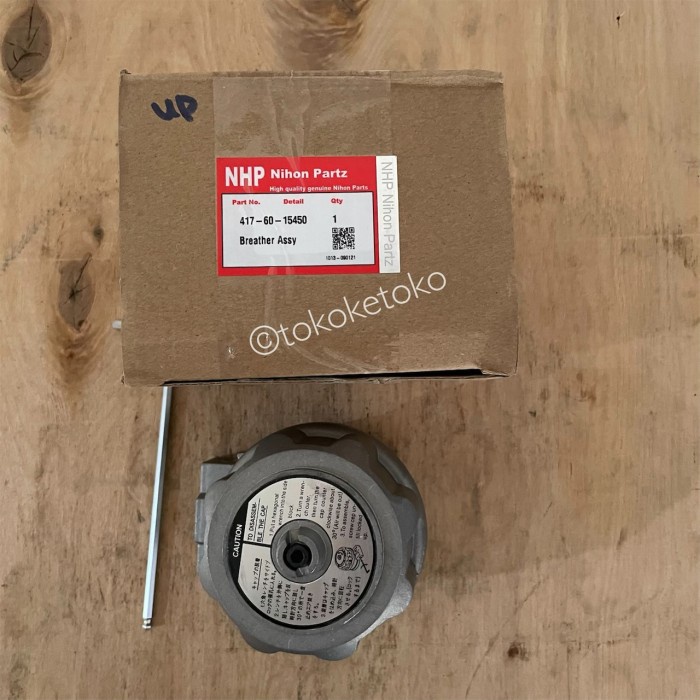 Terlaris Breather Assy Kom Komatsu 417-60-15450 / 4176015450
