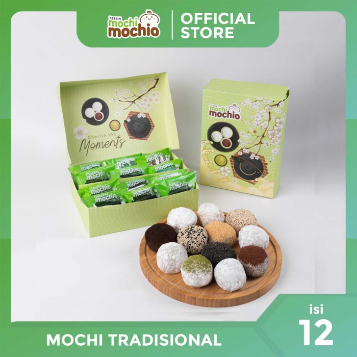 TETSIN MOCHI MOCHIO - MOCHI TRADISIONAL 12 PCS