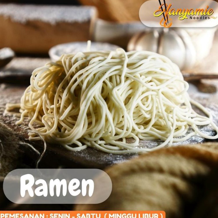 

[KODE PRODUK HQBBW9582] mie ramen mentah hanyamie isi 10 pc
