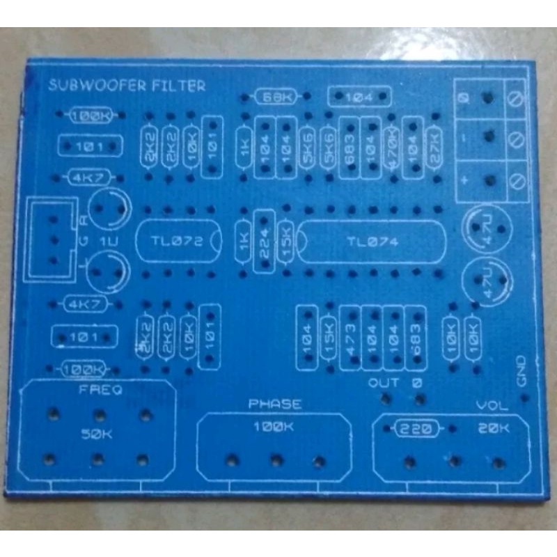 PCB Filter Subwoofer