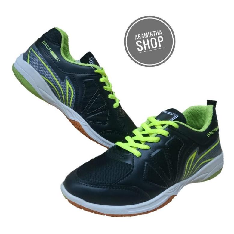 Termurah Sepatu Badminton Anak Lining Saga Junior Z23Q