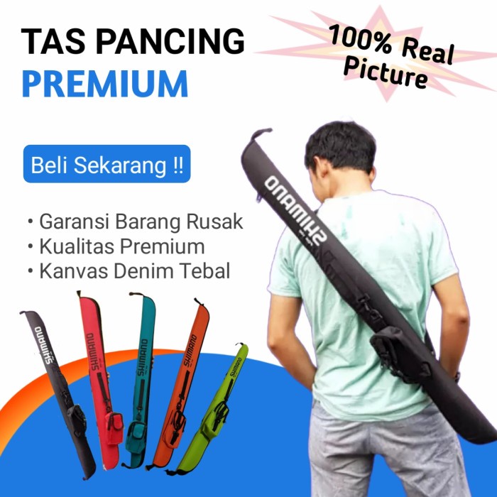 Terlaris Tas Joran Tegeg - Tas Pancingan Tegek - Tas Joran Pancing Tegek
