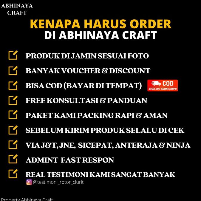 Rotor Clurit Rotor Pacul Rotor Kijang Karbu, Zebra 1.0, Carade, vitara