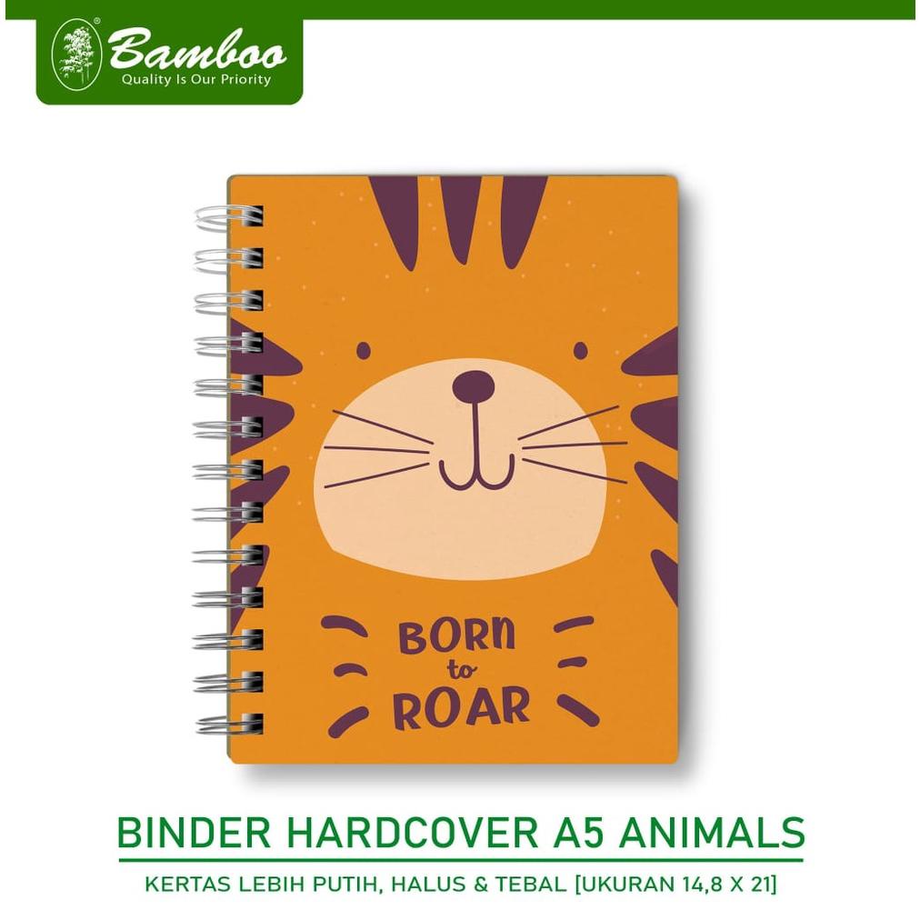

Bamboo Binder Hardcover A5 New Animals