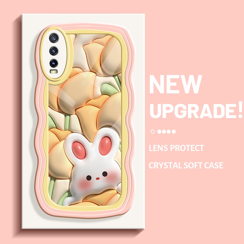 Casing Ponsel untuk VIVO Y20 Y20i Y20s Y12s Y20 2021 Y11s Y12A Y20T Y20S M Y20S D Case pola 3D kelin