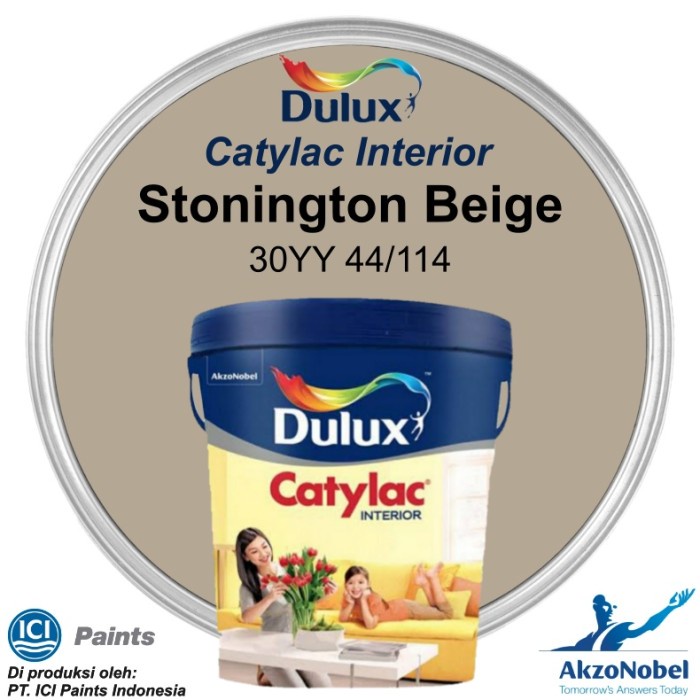 CAT DULUX CATYLAC INTERIOR 25 KG - STONINGTON BEIGE 30YY 44/114