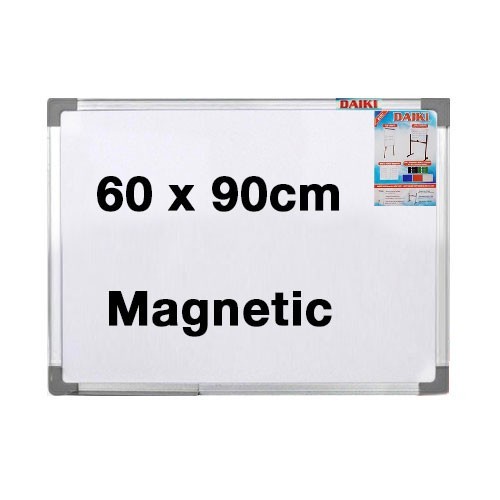 

Terlaris Papan Tulis Magnetic Whiteboard Daiki 60 X 90 Cm Gantung