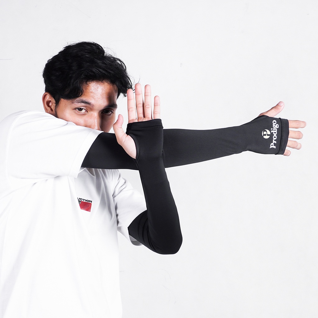 Prodigo * Arm Sleeve Sipora I Manset Tangan Original I Handsock Olahraga Unisex I Pelindung Tangan Pria Wanita-3